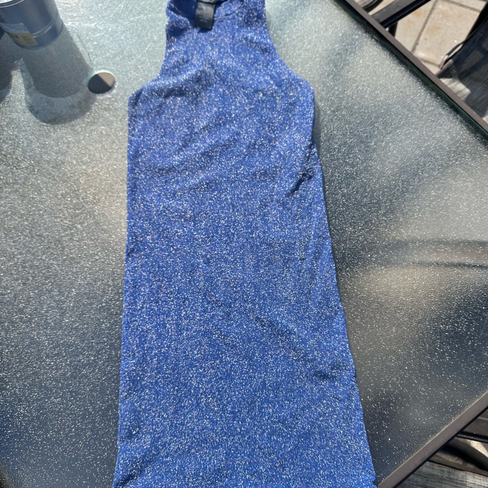Bebe High Neck Dress